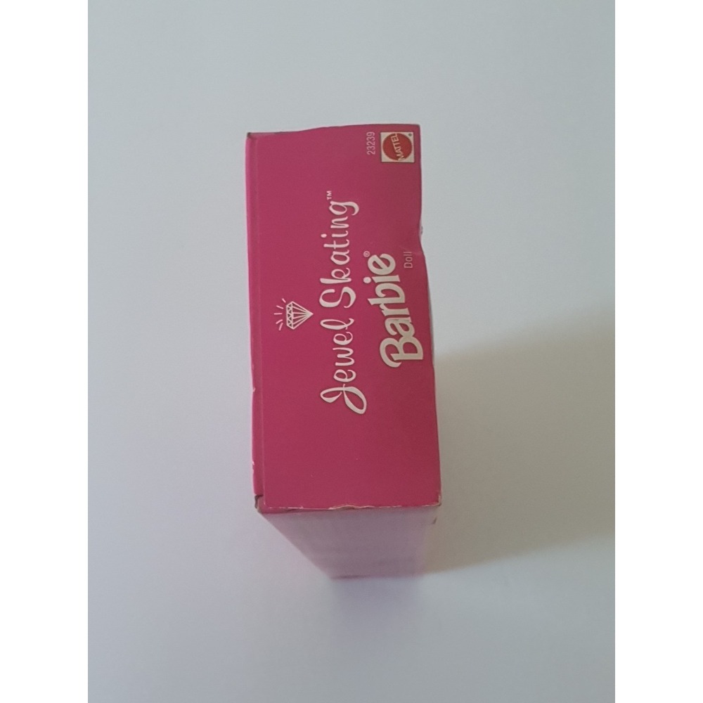 Vintage 1998 Mattel Barbie Jewel Skating Doll Special Edition 23239 Pink Dress - Picture 3 of 3